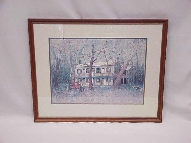 Springfield OH Pennsylvania House Thomas Harwood Litho  