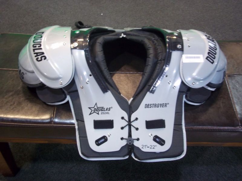 DOUGLAS DESTROYER DP 25 SHOULDER PADS 2X LRG 21 22  