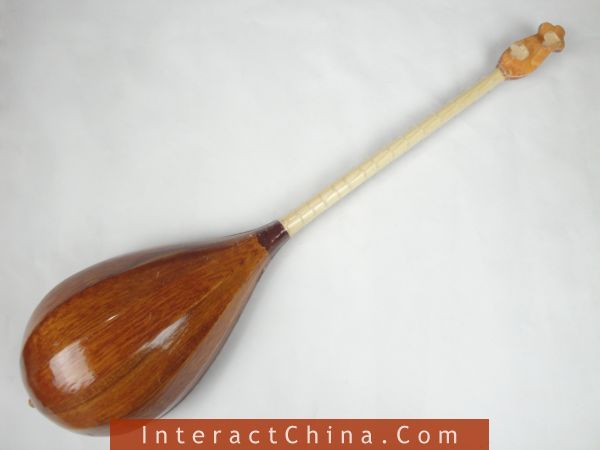 Uyghur Lute Xinjiang Handcraft Dombura +Case+Stand 45cm  