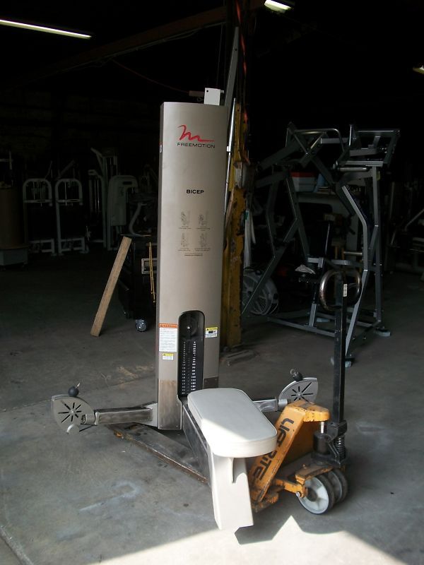 FREE MOTION BICEPS CURL CABLE STATION  