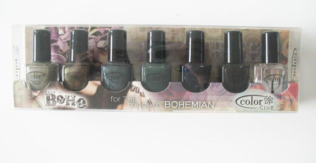 Color Club Back to Boho Collection B Nail Polish Set   New  