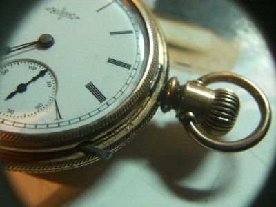 GREAT VINTAGE ~1889~ ELGIN HUNTING CASE POCKET WATCH  