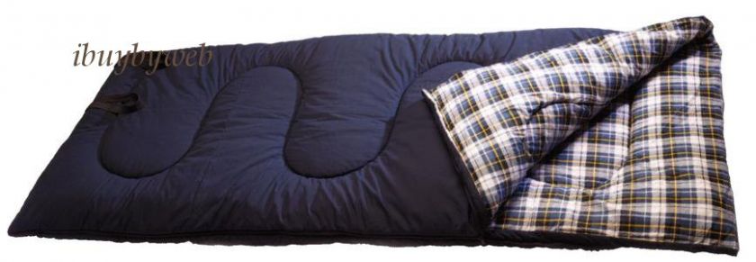 Texsport 15224 Great Falls Sleeping Bag Navy Blue NEW 49794152243 