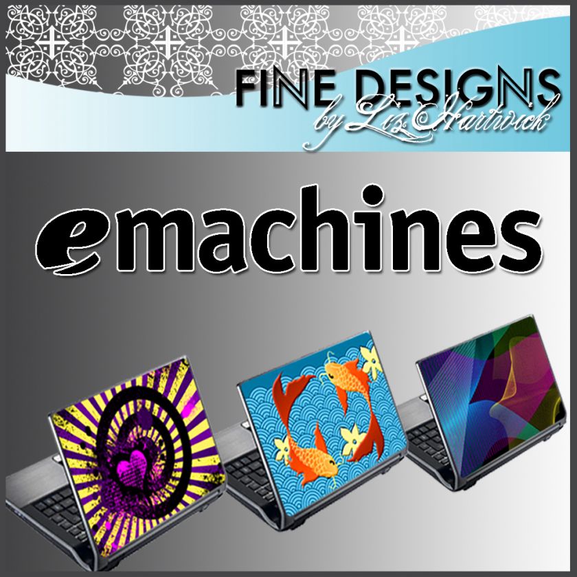 Laptop Notebook Skin Decal   Acer Emachine eME528 2325  