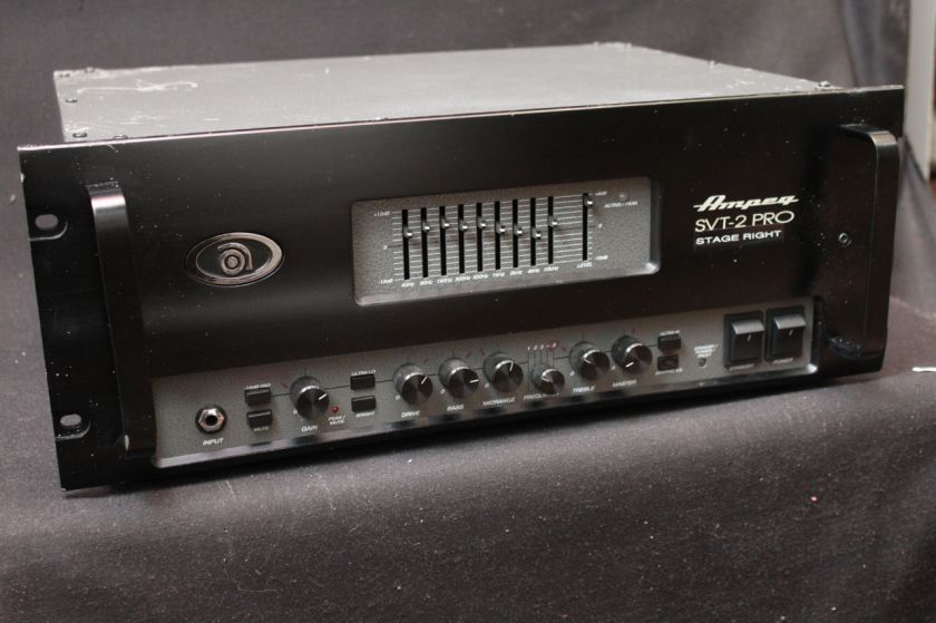 BRAND NEW AMPEG SVT 2 PRO BASS HEAD AMPLIFIER DEMO  