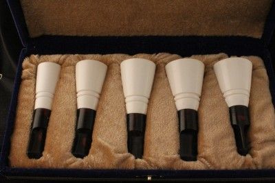 Meerschaum CIGAR HOLDER SET Pipe Tobacco 40 to 60 ring  