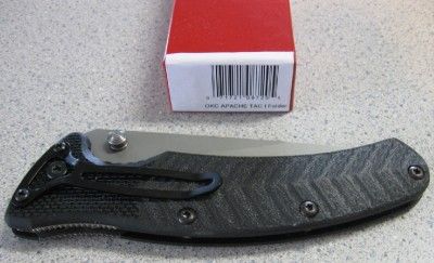 NEW Ontario 8720 Apache TAC I Folder Folding Knife EDC  