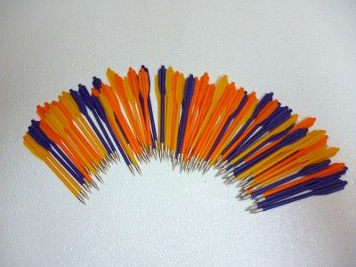 72 NEW COLORED ARROWS BOLTS FOR 50 80 LB PISTOL CROSSBOW CROSS BOW 