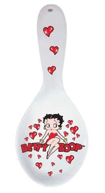 BETTY BOOP CERAMIC SPOON REST CUTE  