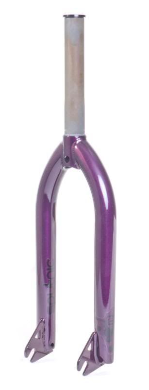 SPUTNIC SPECTRUM FORK 1 1/8 BMX BIKE FIT HARO DK PURPLE  