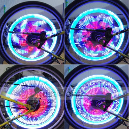 New Bike Bicycle Night Riding Guardian LED Ferris Wheel Lamp Light 