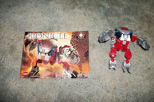 LEGO Bionicle Bohrok Kal 8574 Tahnok Kal + Instructions  