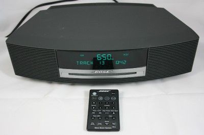 BOSE WAVE MUSIC SYSTEM CD AM/FM RADIO ALARM AWRCC1 WITH REMOTE  