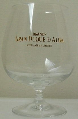 GRAN DUQUE D ALBA COGNAC/BRANDY GLASS   Collectible  