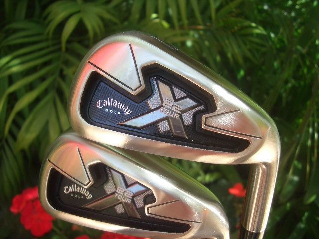 CALLAWAY Golf X22 Tour Irons Proj X Flight 5.0 REG Set Rifle Polished 