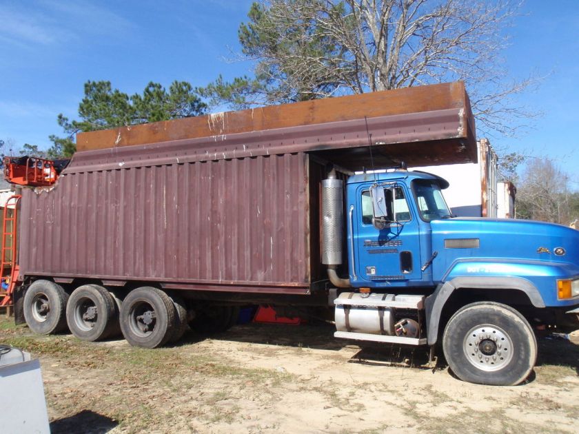   Bed Selfloader Grapple Storm Container Cargo Shipping storage  