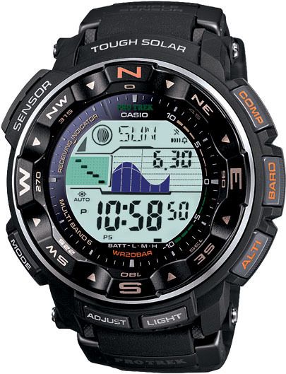 Casio PRW2500 1 Pathfinder Triple Sensor Tough Solar Digital Multi 