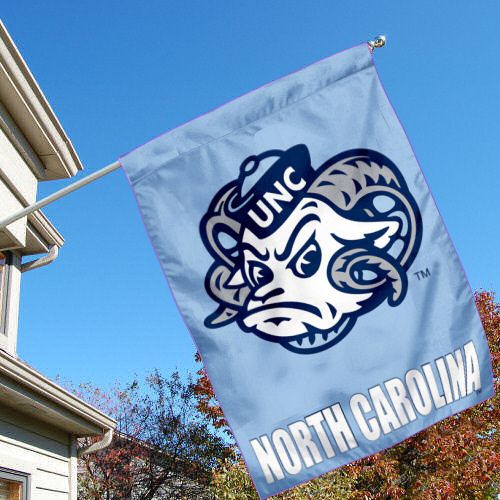   Tar Heels UNC University College House Flag 816844011931  