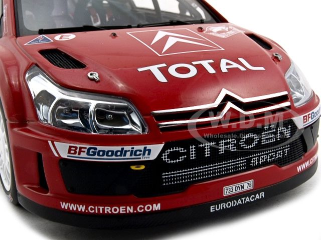 CITROEN C4 WRC 2007 #1 118 WINNER MC AUTOART MODEL  