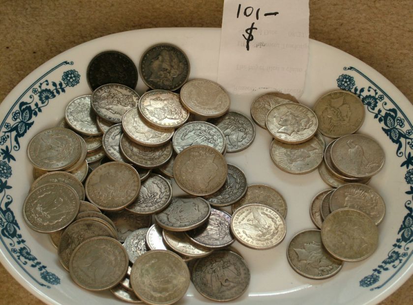 US 90% Silver coin $900. Face Value. Estate Sale. Var yrs/denom & 5oz 