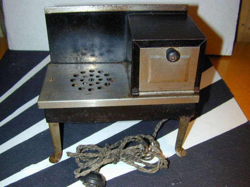 Antique Electric TOY Stove/ Cooking Range Sales SAMPLE?  