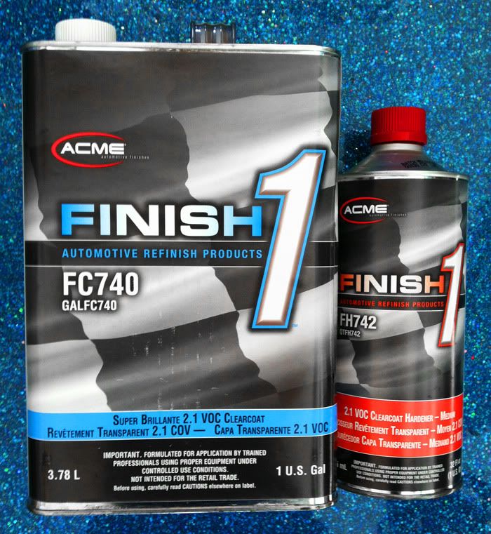 GALLON KIT Finish 1 Clear Coat Finish1 FC740 and FH742  