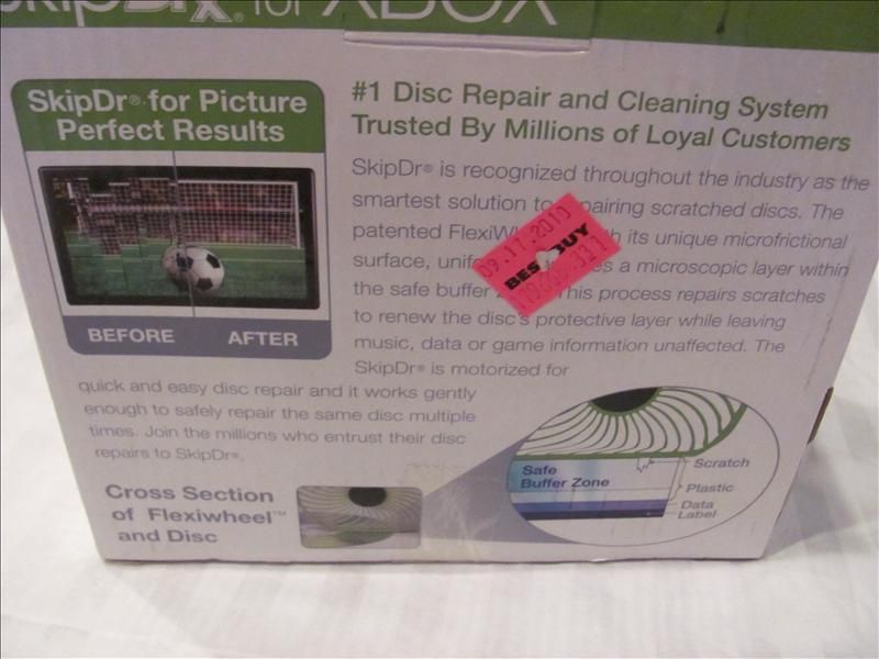 SKIP DOCTOR Scratch Repair Device CDs/DVDs/XBOX 360  