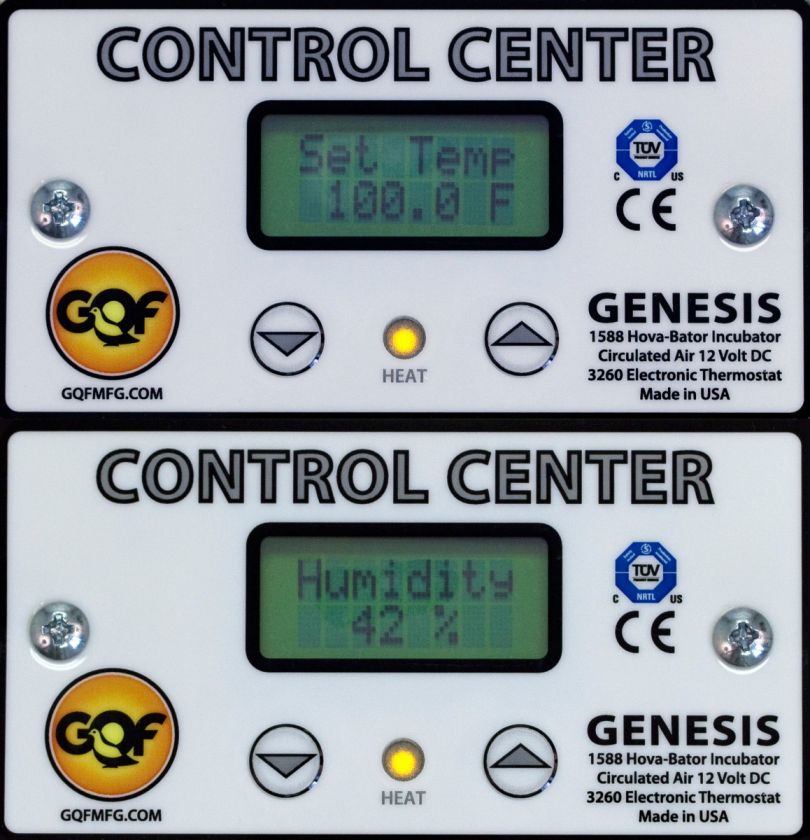 HovaBator Low Voltage Genesis Egg Incubator 1588  