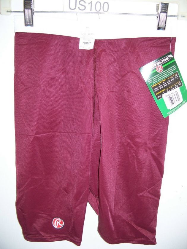 Rawlings US100 Maroon Compression Short Adult  