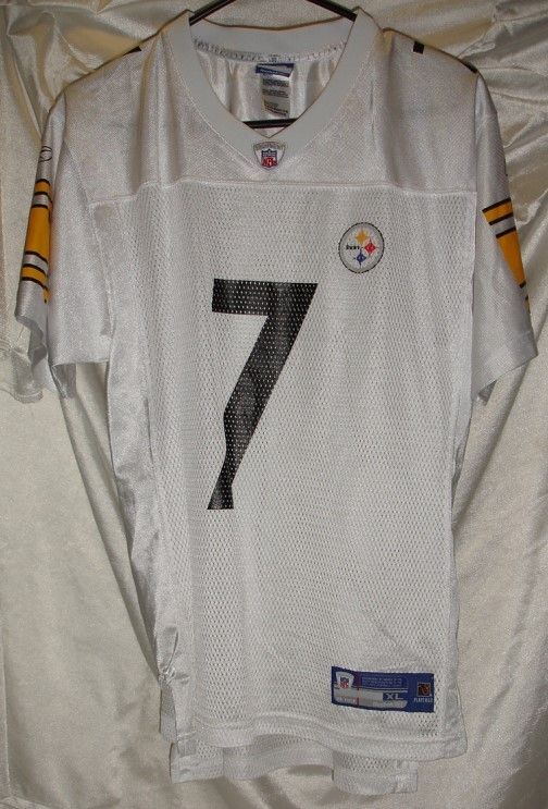   Pittsburgh Steelers Reebok Football Jersey White Youth XL  