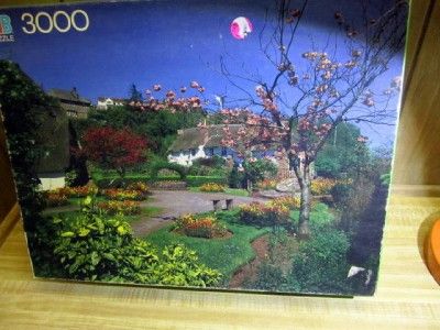 MB Magnum 3000 pc puzzle Cockington, Torbay, England Milton Bradley 