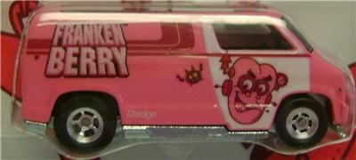 FRANKENBERRY 1977 CUSTOM DODGE VAN GENERAL MILLS HOT WHEELS 164