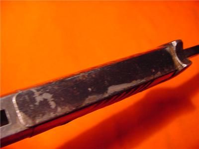 WW2 German K98 Mauser Bayonet 4 DDL maker     RED Grip Handle 