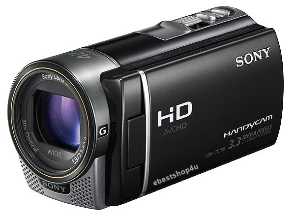   HDR CX160 Full HD 16GB Camcorder HDMI Out Wide Angle 42x Zoom Black