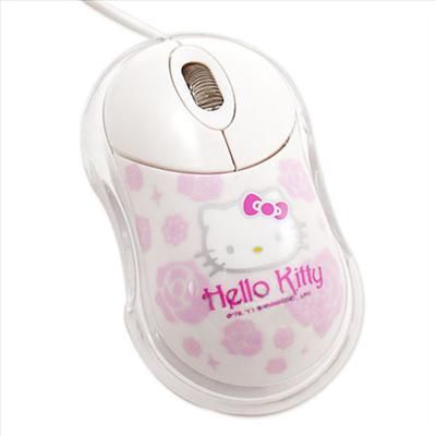 Playing on the computer is so much more fun with Hello Kitty This 