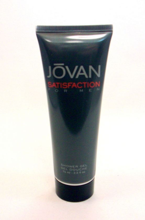 Coty Jovan Satisfaction For Men 2.5 oz. 75 ml Shower Gel  