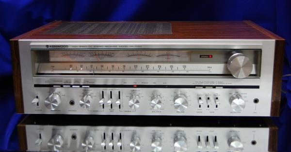 Electronically RESTORED Kenwood KR 7050 Stereo Receiver 80 WPC  