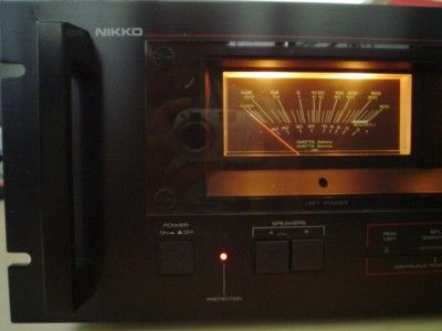 NIKKO Alpha 650 Power Amplifier 300w/ch@8Ohms Parts Repair Only  