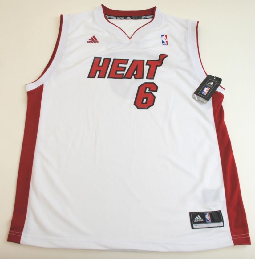   Miami Heat Lebron James Youth 2012 Home Rev 30 White Jersey  