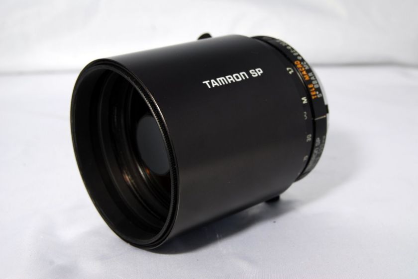 Tamron Nikon 500mm f8 lens Ai S AIS manual focus mirror Adaptall 2 55B 
