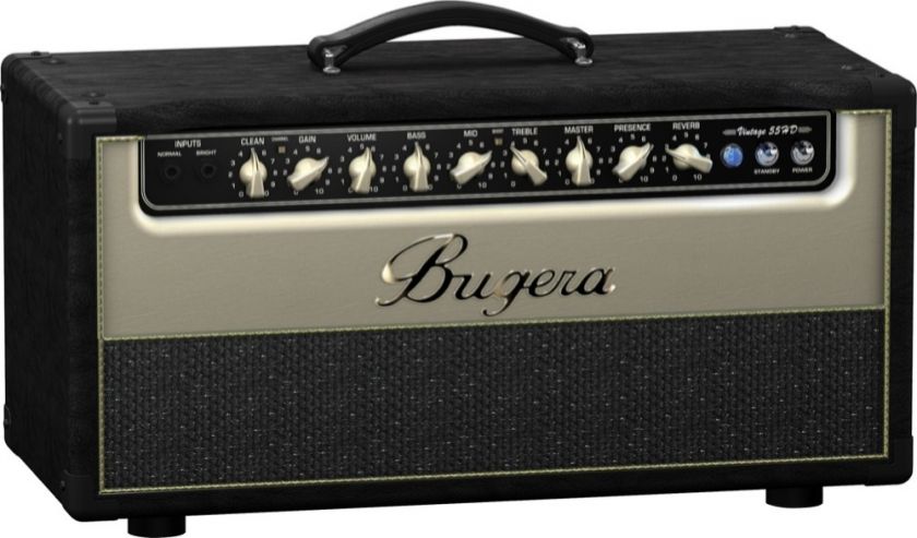 Bugera V55HD 55 Watt Vintage 2 Channel Valve Amplifier Head with 