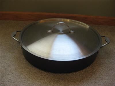 CALPHALON PAELLA PAN 7 QT. # 5007 LARGE W/LID  