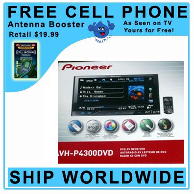 brand new pioneer avh p4300dvd 7 widescreen touch display in dash dvd