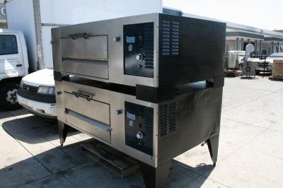 Lang Double Stone deck GPO Air Door Gas Pizza Oven  