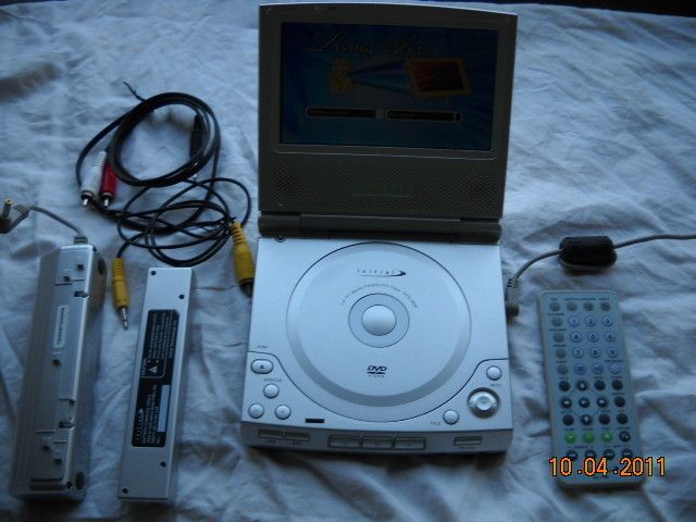 INITIAL 5.8” WIDESCREEN MONITOR PORTABLE DVD – MODEL DVD 5820 