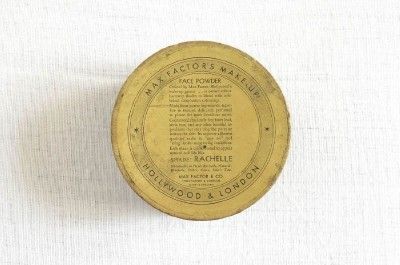 1930S ENGLAND LADY FACE POWDER BOX MAX FACTOR  