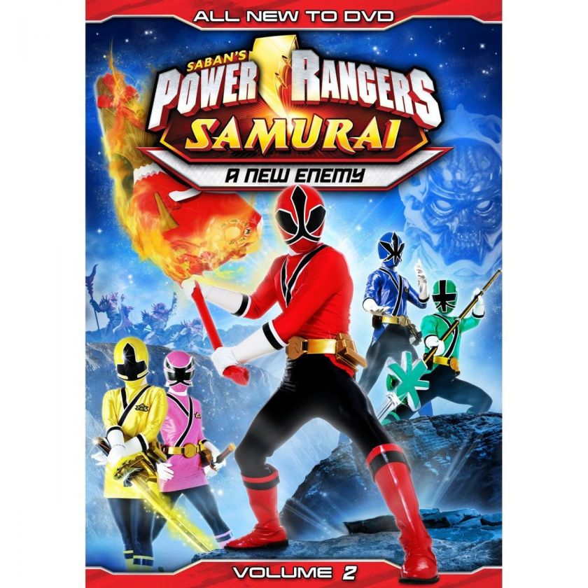 Power Rangers Samurai A New Enemy (Volume Two 2) DVD Brand New Movie 