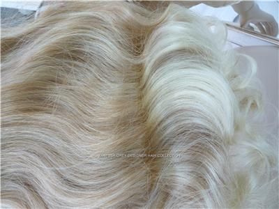   HALF HEAD CAP EXTRA LONG WAVY BLONDE MIX COLOURS LOOKS REAL  