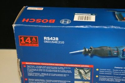 Bosch 14 Amp 1 1/8 Reciprocating Saw RS428  