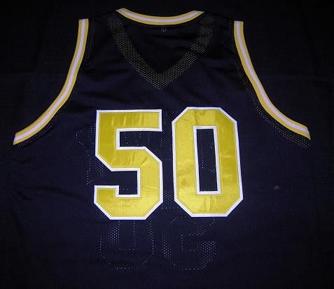 DAVID ROBINSON NAVY BASKETBALL JERSEY   2XL  